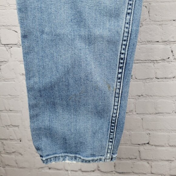 Rag & Bone Blue Denim Fit 2 Slim Straight Distressed Stretch Jeans 34x32 - Picture 6 of 16